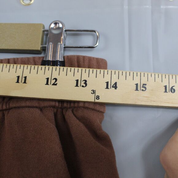 Lululemon Shorts Womens 4 Loungeful High Rise Short 4 Brown Comfy Cozy Fleece - Picture 9 of 13